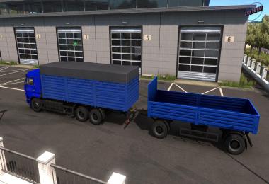 Kamaz 5460 /  65221 + trailer Nefaz-8332 1.39