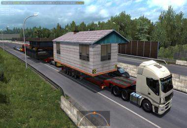 Oversized Trailers - Full Extreme in Traffic ETS2 1.39.x