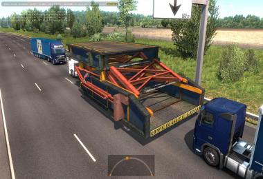 Oversized Trailers - Full Extreme in Traffic ETS2 1.39.x