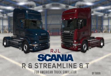 RJL Scania R, Streamline & T port for ATS 1.39