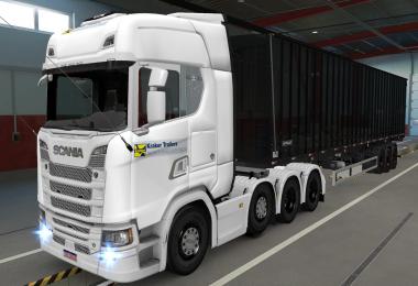 SKIN SCANIA S 2016 8X4 KRAKER TRAILERS 1.38