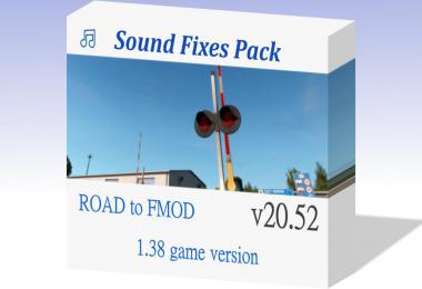 Sound Fixes Pack ATS v20.52 1.38