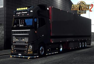 Volvo FH16 + Kogel trailer 1.38