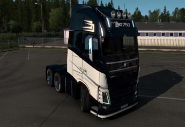 Volvo FH16 Multicolor Skin by kRipt v1.1