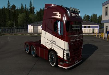 Volvo FH16 Multicolor Skin by kRipt v1.1