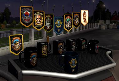 ETS2 Accessories Pack Special Forces Final v1.1