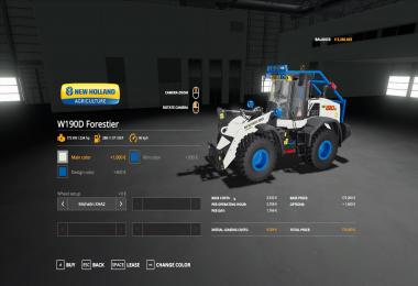 New Holland W-190 Forestier v2.0