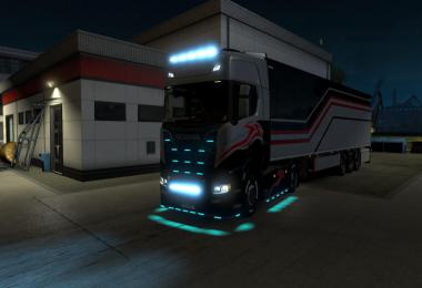 ALEXD FLARE AND 10.000 K LIGHTS FOR ALL TRUCKS v1.13