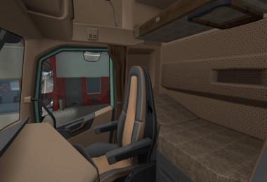 Brown Interior for VOLVO FH16 2012 v1.0