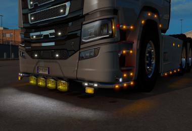 Bull bar + slot Scania S v1.0 1.39