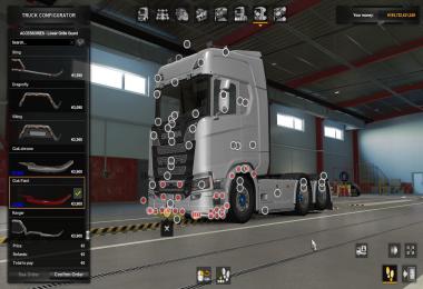 Bull bar + slot Scania S v1.0 1.39