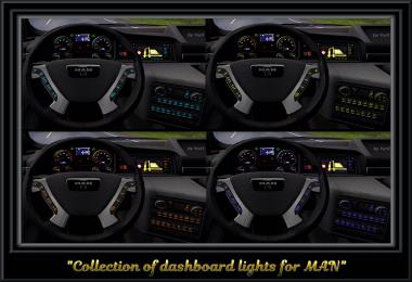 Collection of dashboard lights for MAN v1.0