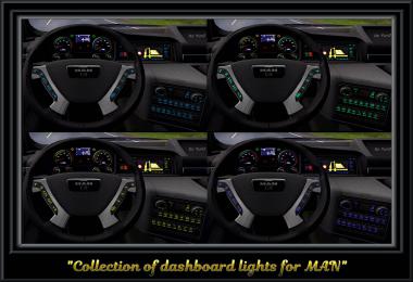 Collection of dashboard lights for MAN v1.0