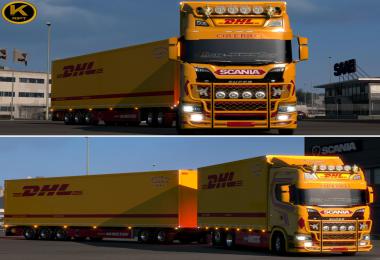 DHL Tandem Scania S580 J. Karlsson v1.0