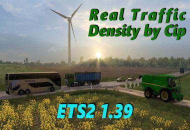 ETS2 Real Traffic Density by Cip 1.39.a