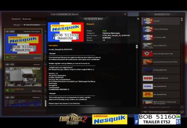 ETS2 Skin Nesquik By BOB51160 v1.0.0.0