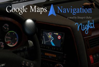 Google Maps Navigation Night Version v2.2