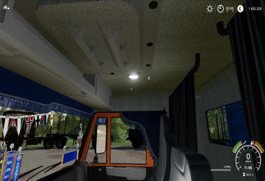 KAMAZ GRAIN TRUCK AND TRAILER v1.1