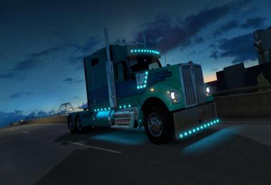 Kenworth W990 by Harven v1.2.4 Fixed ATS 1.39.x