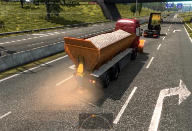 Scania based snowblowers in Traffic for ETS2 1.38.x