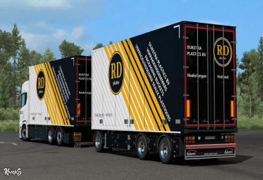 Scania R & S Dijkstra Plastics Skin Pack v1.0