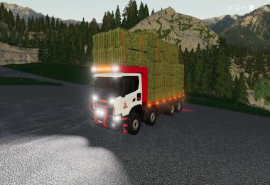 Scania XT 8x8 Flat Bed v1.0.0.0