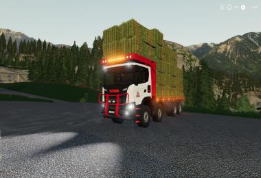 Scania XT 8x8 Flat Bed v1.0.0.0