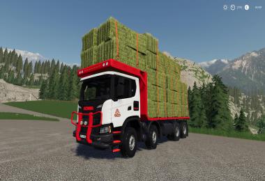 Scania XT 8x8 Flat Bed v1.0.0.0