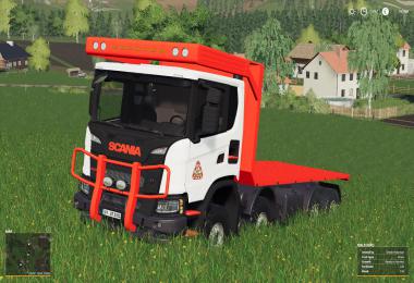 Scania XT 8x8 Flat Bed v1.0.0.0