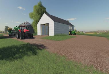 Small White US Shed (Prefab) v1.0.0.0