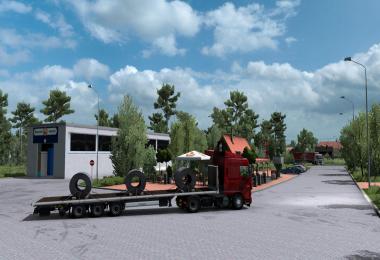 KRONE MEGALINER HD FLATBED 1.39