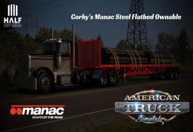 Corby's Manac Steel Flatbed 1.39.x