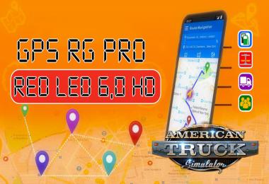 GPS RG PRO RED LED HD v6.0