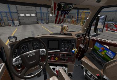 Beige Interior for Freightliner Cascadia 2019 v0.9