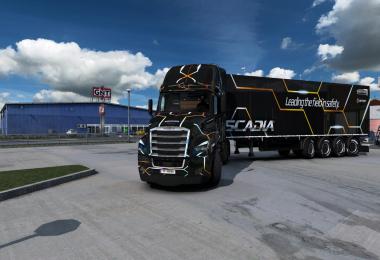 Combo skin Freightliner Cascadia 2019 v1.0