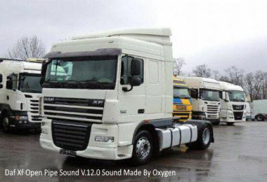 DAF XF 105 Open Pipe Sound v12.0