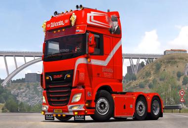 DAF XF106 480 Weeda Transport 1.39