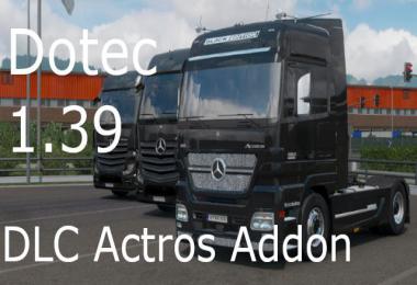 DLC Actros Addon for MB Actros MP2 Black Edition v1.0