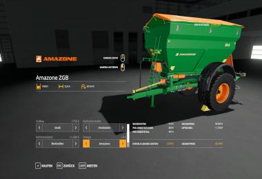 [FBM Team] Amazone ZBG v1.0.0.0