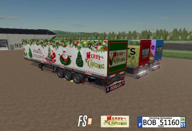 FS19 Trailer Merry Christmas By BOB51160 v1.0.0.0