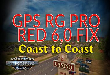 GPS RG PRO RED FIX Coast to Coast v6.0