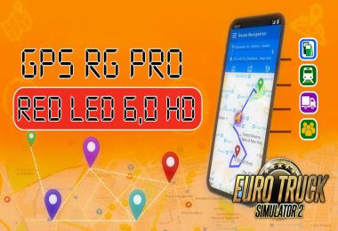 GPS RG PRO RED LED HD v6.0