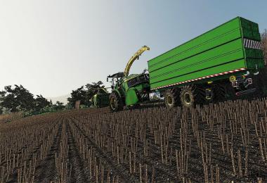 John Deere 8000 Container Carrier v1.0.1.0