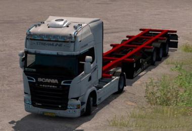 Mammut Container Carrier Semi Trailer by Aryan 1.39.x