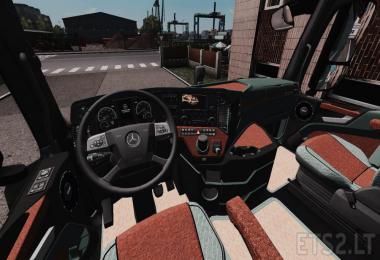 Mercedes Actros MP4 Interior v1.0 Fix 1.39