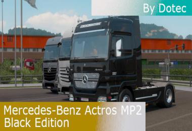 MB Actros MP2 Black Edition by Dotec v1.2.1 1.39.x