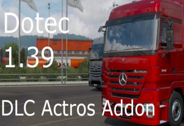 MERCEDES-BENZ ACTROS MP2 DLC ACTROS ADDON v1.0