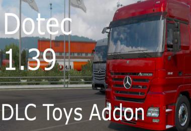 Mercedes-Benz Actros MP2 DLC Toys Addon v1.0