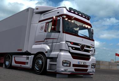 Mercedes Benz Axor Custom + Trailer 1.39.x