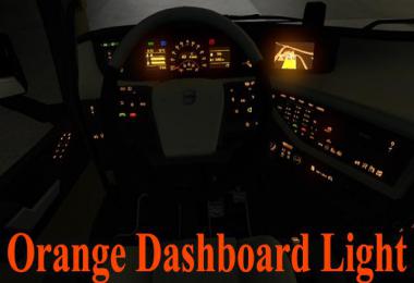 Orange Dashboard Lights For All Trucks v3.0